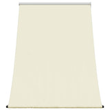 Vidaxx udtrækbart fortelt 150x150 cm stof og stål cremefarvet