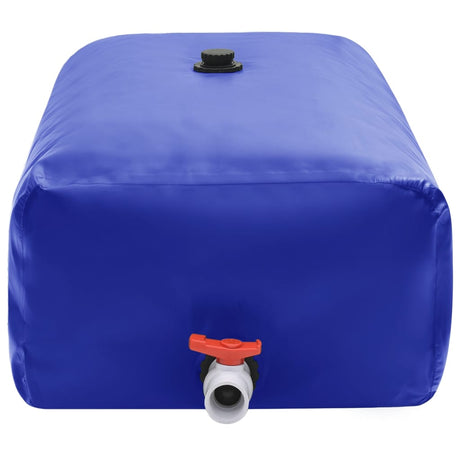 VidaXL vandtank med hane foldbar 1000 l PVC