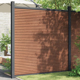 VidaXL Hegnspanel 180x186 cm HKC brun