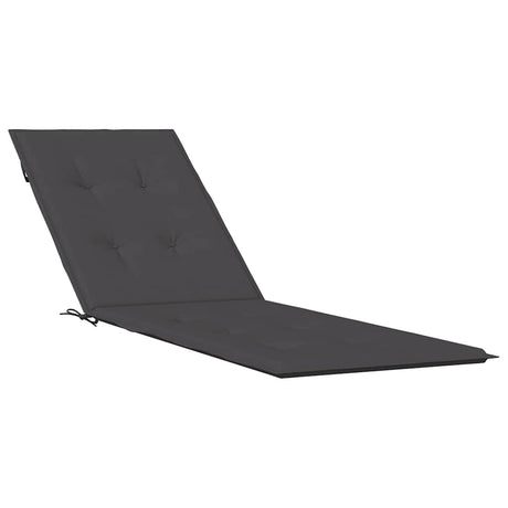 Vidaxx terrassestolehynde (75+105)x50x3 cm stof blandet antracit