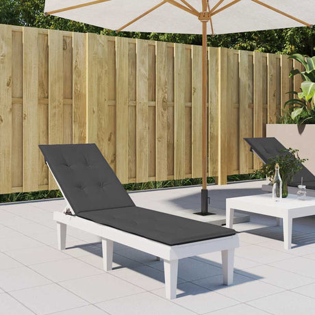 Vidaxx terrassestolehynde (75+105)x50x3 cm stof blandet antracit