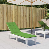 Vidaxx terrassestolehynde (75+105) x 50 x 4 cm stof blandet grønt
