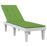 Vidaxx terrassestolehynde (75+105) x 50 x 4 cm stof blandet grønt