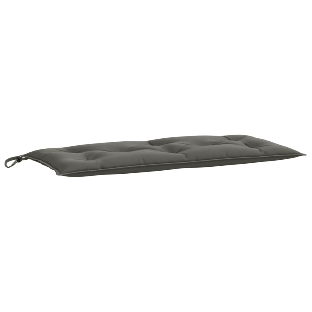 VidaXL havebænkpude 100x50x7 cm stof, blandet mørkegrå
