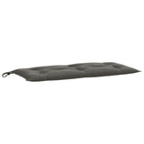 VidaXL havebænkpude 100x50x7 cm stof, blandet mørkegrå