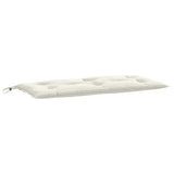VidaXL havebænkpude 100x50x7 cm stof blandet creme