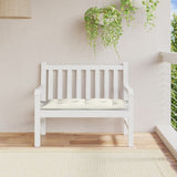 VidaXL havebænkpude 100x50x7 cm stof blandet creme