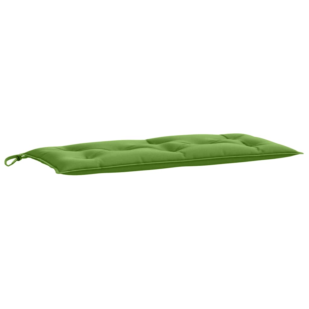 VidaXL havebænkpude 100x50x7 cm stof blandet grønt