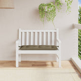 VidaXL havebænkpude 100x50x7 cm stof blandet taupe