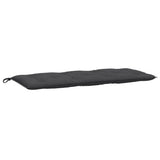 Vidaxx havebænkpude 120x50x7 cm stof blandet antracit