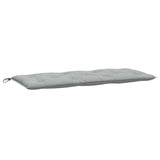 Vidaxx havebænkpude 120x50x7 cm stof blandet lysegrå