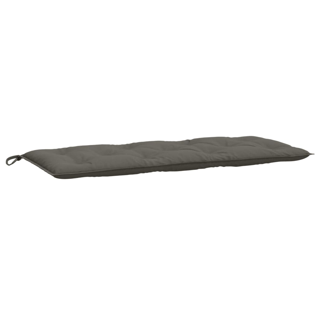 Vidaxx havebænkhynde 120x50x7 cm stof, blandet mørkegrå