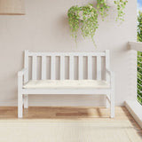 VidaXL havebænkpude 120x50x7 cm stof blandet creme