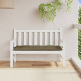 VidaXL garden bench cushion 120x50x7 cm fabric mottled taupe