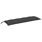 VidaXL havebænkhynde 150x50x7 cm stof, blandet antracit
