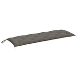 Vidaxx havebænkhynde 150x50x7 cm stof blandet mørkegrå