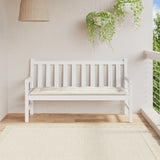 VidaXL havebænkpude 150x50x7 cm stof blandet creme