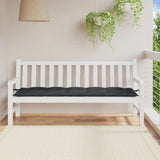 Vidaxx havebænkpude 180x50x7 cm stof blandet antracit