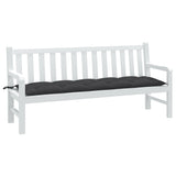 Vidaxx havebænkpude 180x50x7 cm stof blandet antracit