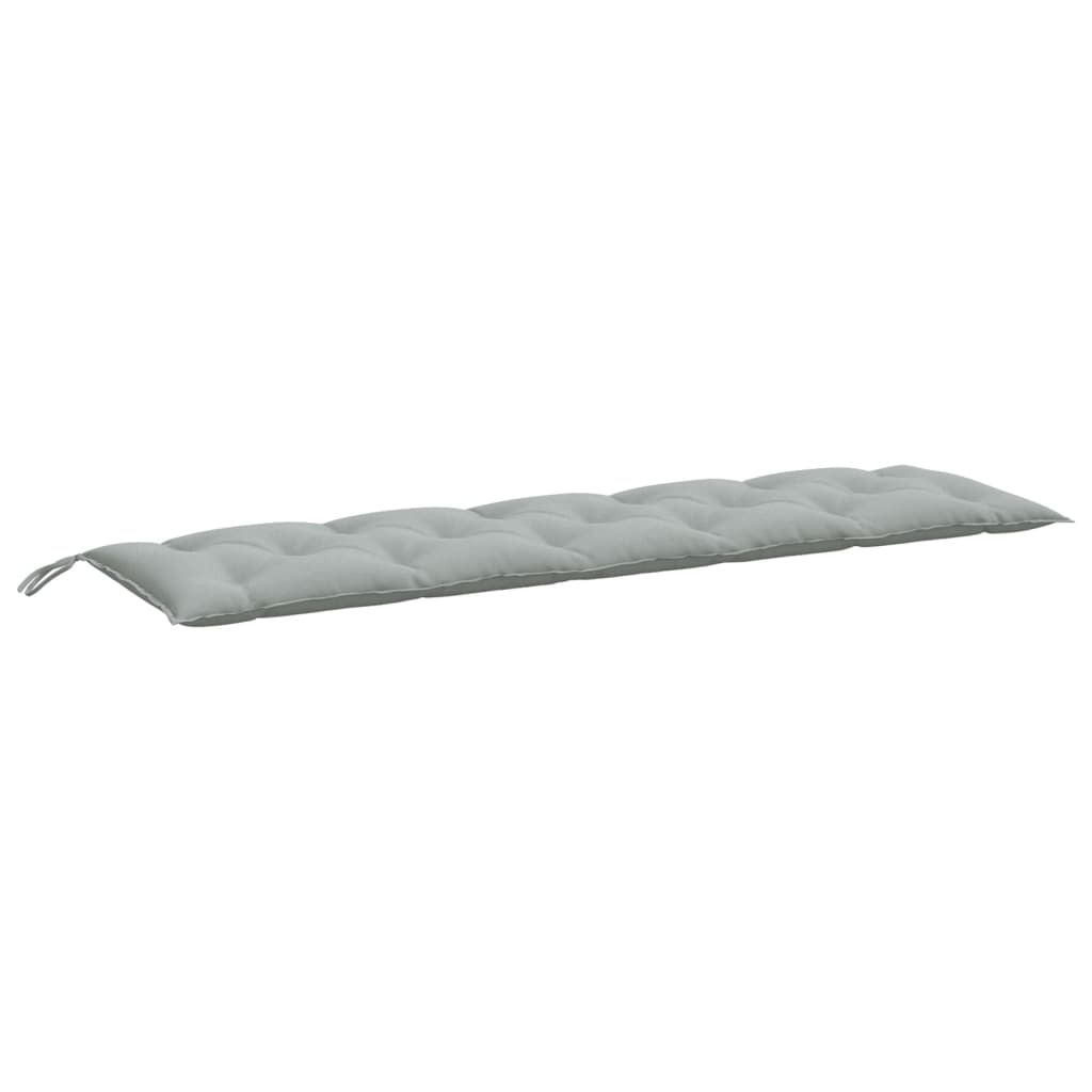 Vidaxx havebænkpude 180x50x7 cm stof blandet lysegrå