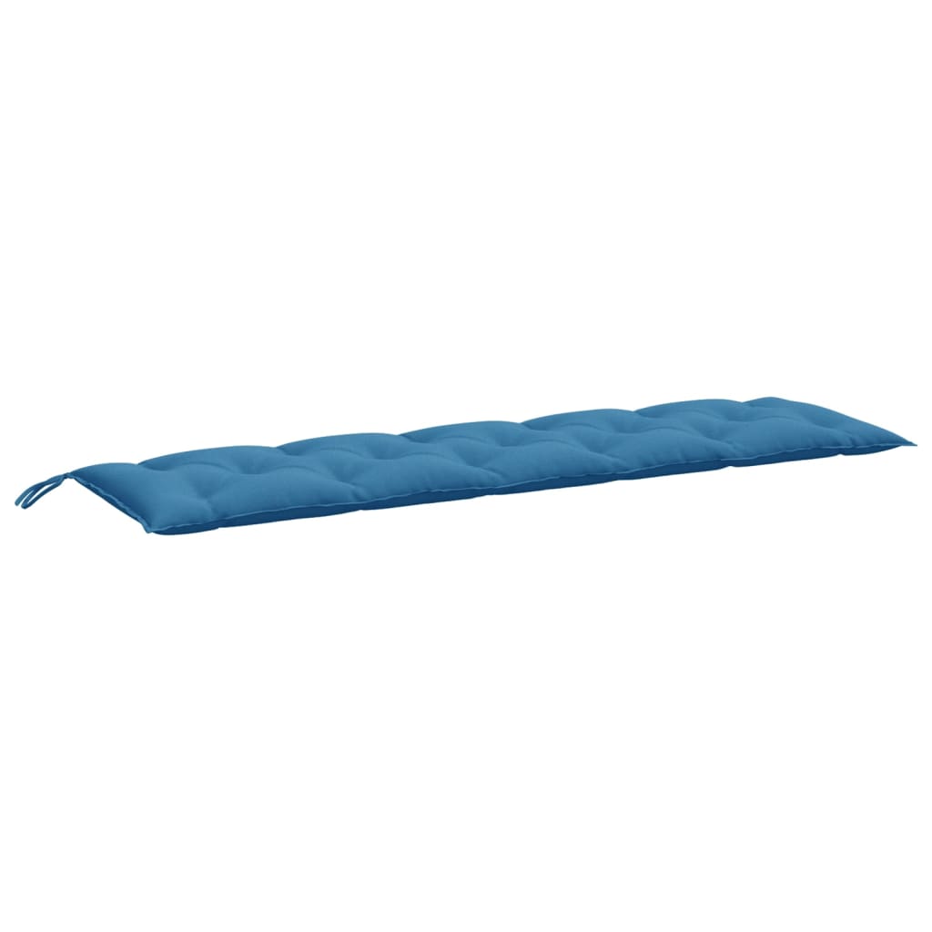 VidaXL havebænkpude 180x50x7 cm stof blandet blå