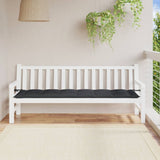 VidaXL havebænkhynde 200x50x7 cm stof, blandet antracit