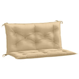 Vidaxx havebænkhynder 2 stk 100x50x7 cm stof blandet beige