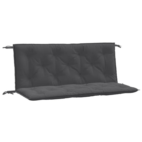 Vidaxx havebænkhynder 2 stk 120x50x7 cm stof blandet antracit