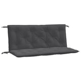 Vidaxx havebænkhynder 2 stk 120x50x7 cm stof blandet antracit