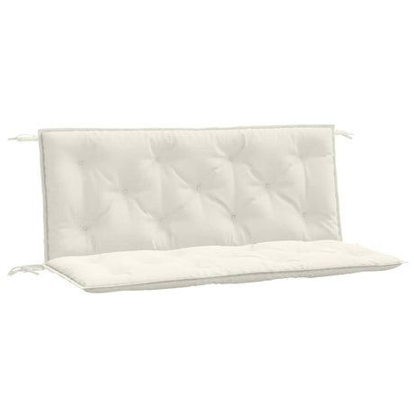 Vidaxx havebænkhynder 2 stk 120x50x7 cm stofblandet creme