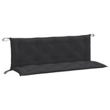 Vidaxx havebænkhynder 2 stk 150x50x7 cm stof blandet antracit