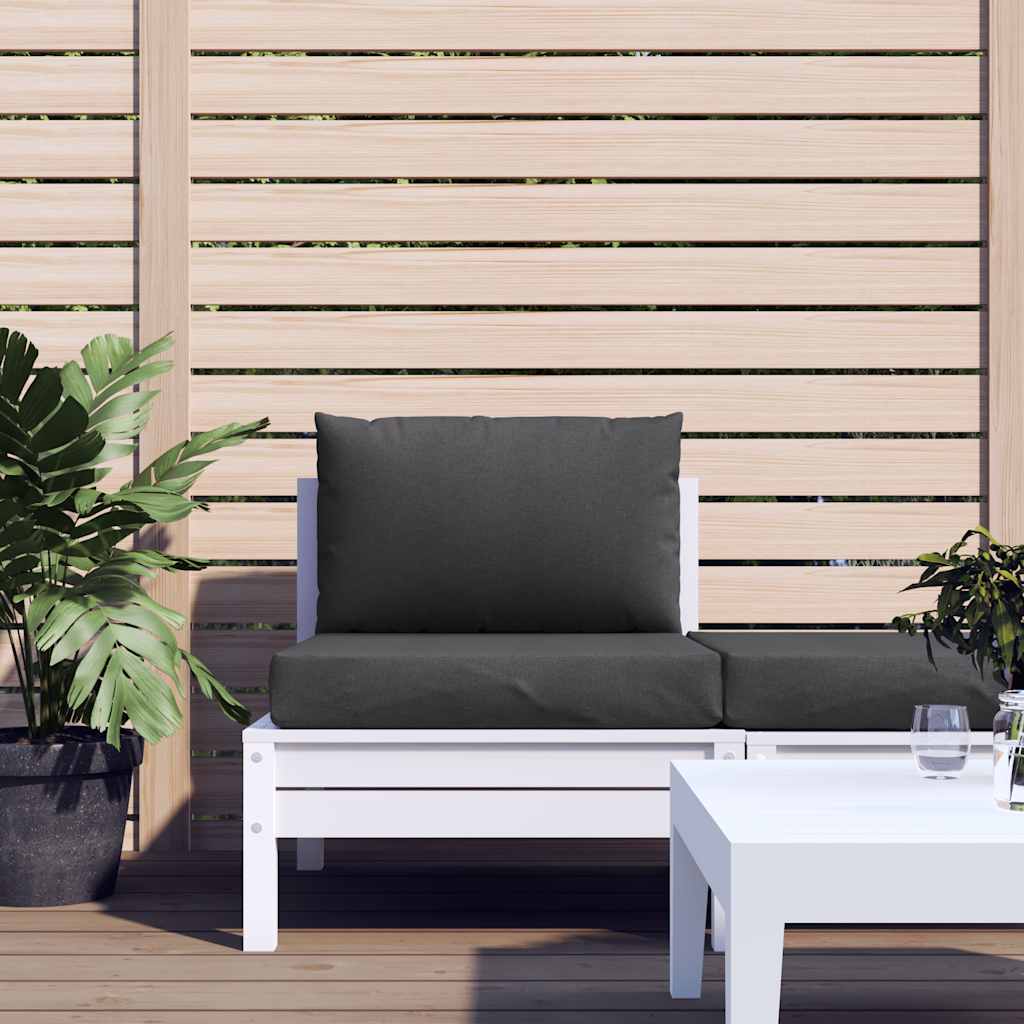 Vidaxl pallehynder 2 stk stof, blandet antracit
