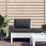 Vidaxl pallehynder 2 stk stof, blandet antracit