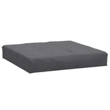 Vidaxxl pallepude 60x60x9,5 cm stof blandet antracit