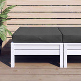 Vidaxxl pallepude 60x60x9,5 cm stof blandet antracit