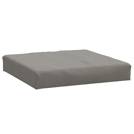 Vidaxx pallepude 60x60x10 cm stof blandet mørkegrå