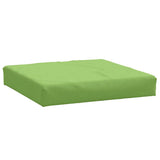 VidaXL pallepude 60x60x9,5 cm stof blandet grøn