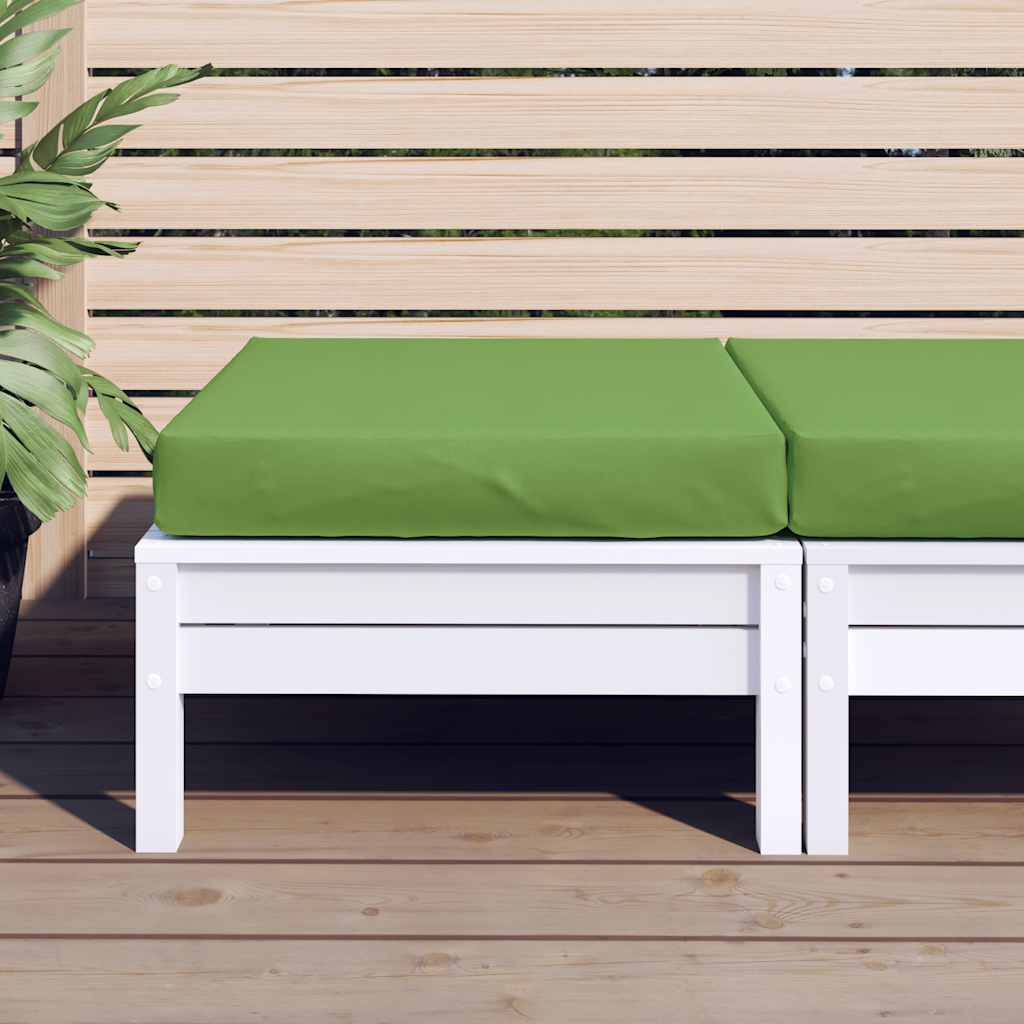 VidaXL pallepude 60x60x9,5 cm stof blandet grøn