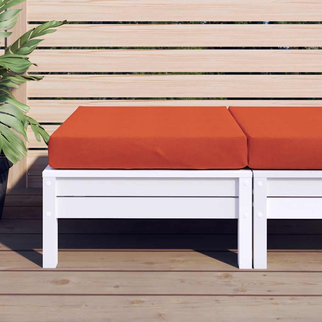VidaXL pallepude 60x60x9,5 cm stof blandet rød