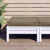 VidaXL pallepude 60x60x9,5 cm stof meleret taupe