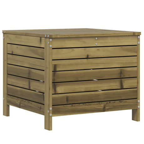 Vidaxl tuinvoetenbank 62x63,5x53,5 cm geïmpregneerd grenenhout