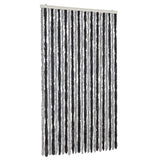 Vidaxx fluegardin 100x200 cm chenillegrå og sort