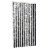 Vidaxx fluegardin 100x220 cm chenillegrå og sort