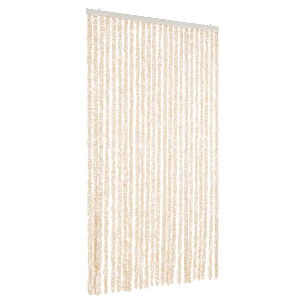 Vidaxx fluegardin 100x200 cm chenille beige og hvid