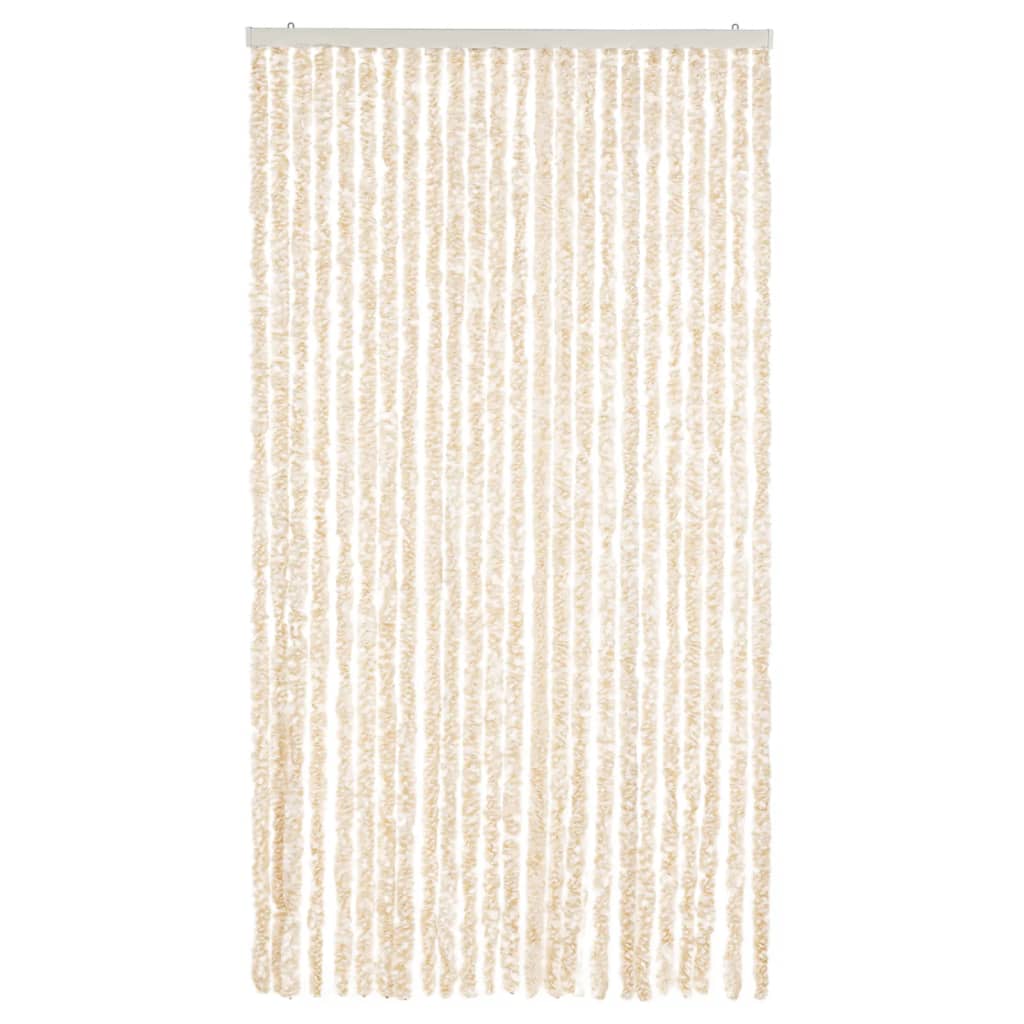 Vidaxx fluegardin 100x200 cm chenille beige og hvid