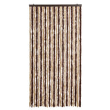 Vidaxx fluegardin 100x200 cm chenillebeige og lysebrun