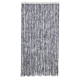 Vidaxx fluegardin 100x200 cm chenille sølv