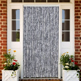 Vidaxx fluegardin 100x200 cm chenille sølv