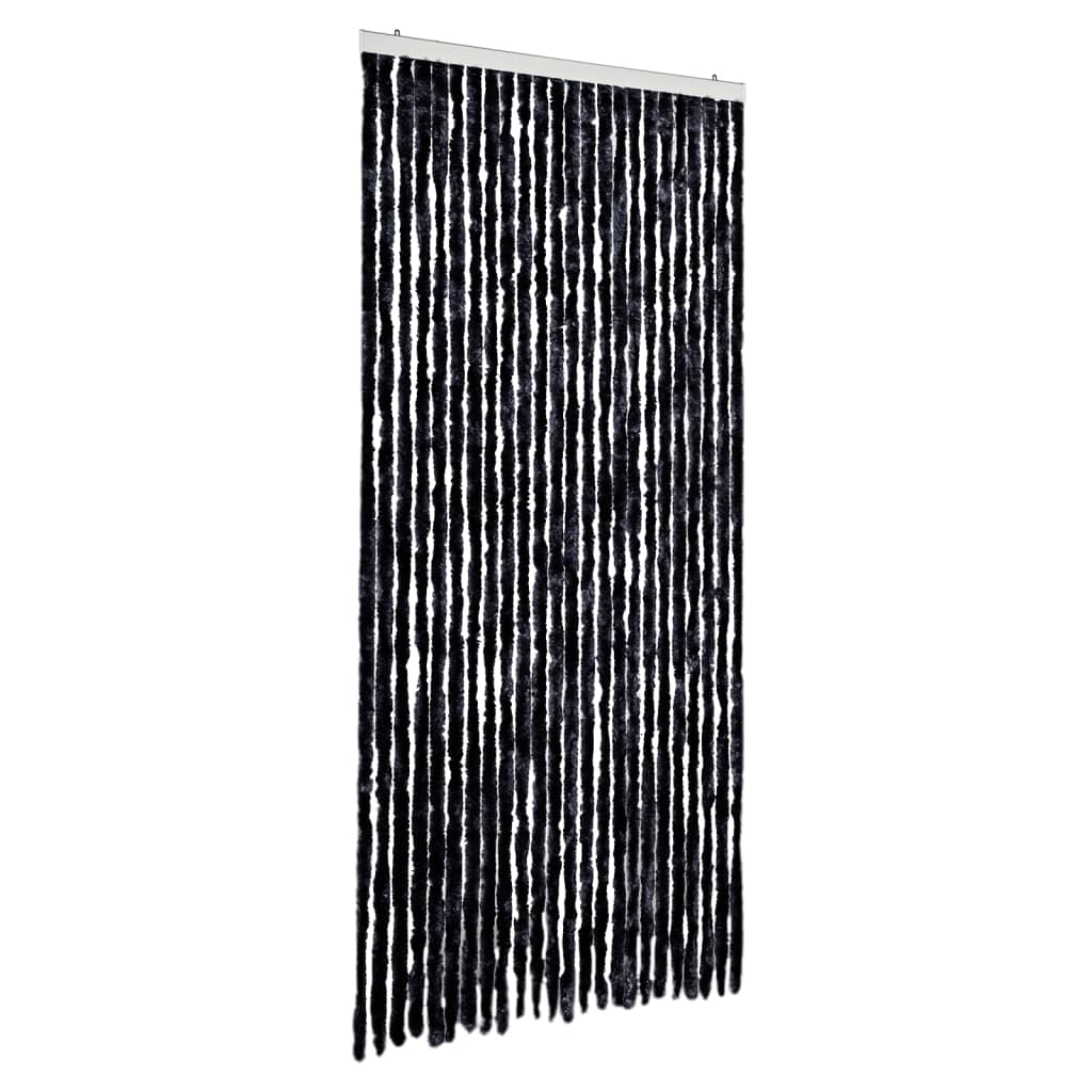 Vidaxx fluegardin 100x230 cm chenille antracit