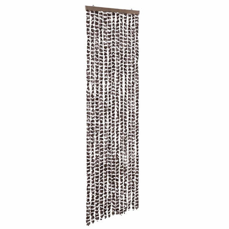 Vidaxx fluegardin 56x200 cm chenille beige og brun